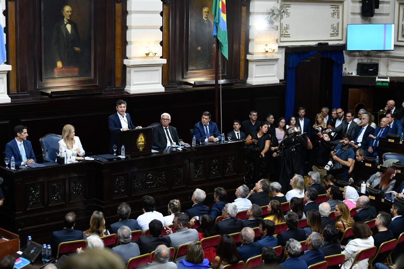 Asamblea Legislativa 2026. Axel Kicillof, gobernador de Buenos Aires.