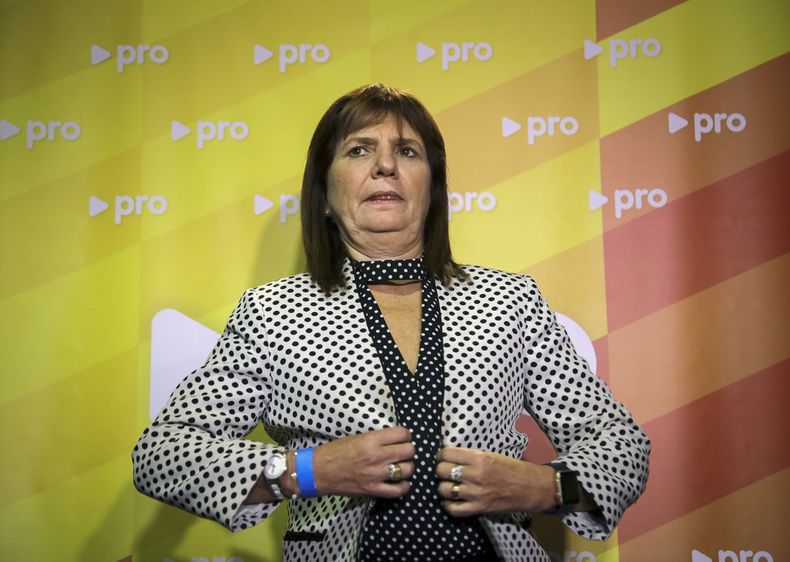 Patricia Bullrich durante el gobierno de Mauricio Macri (Foto: NA)