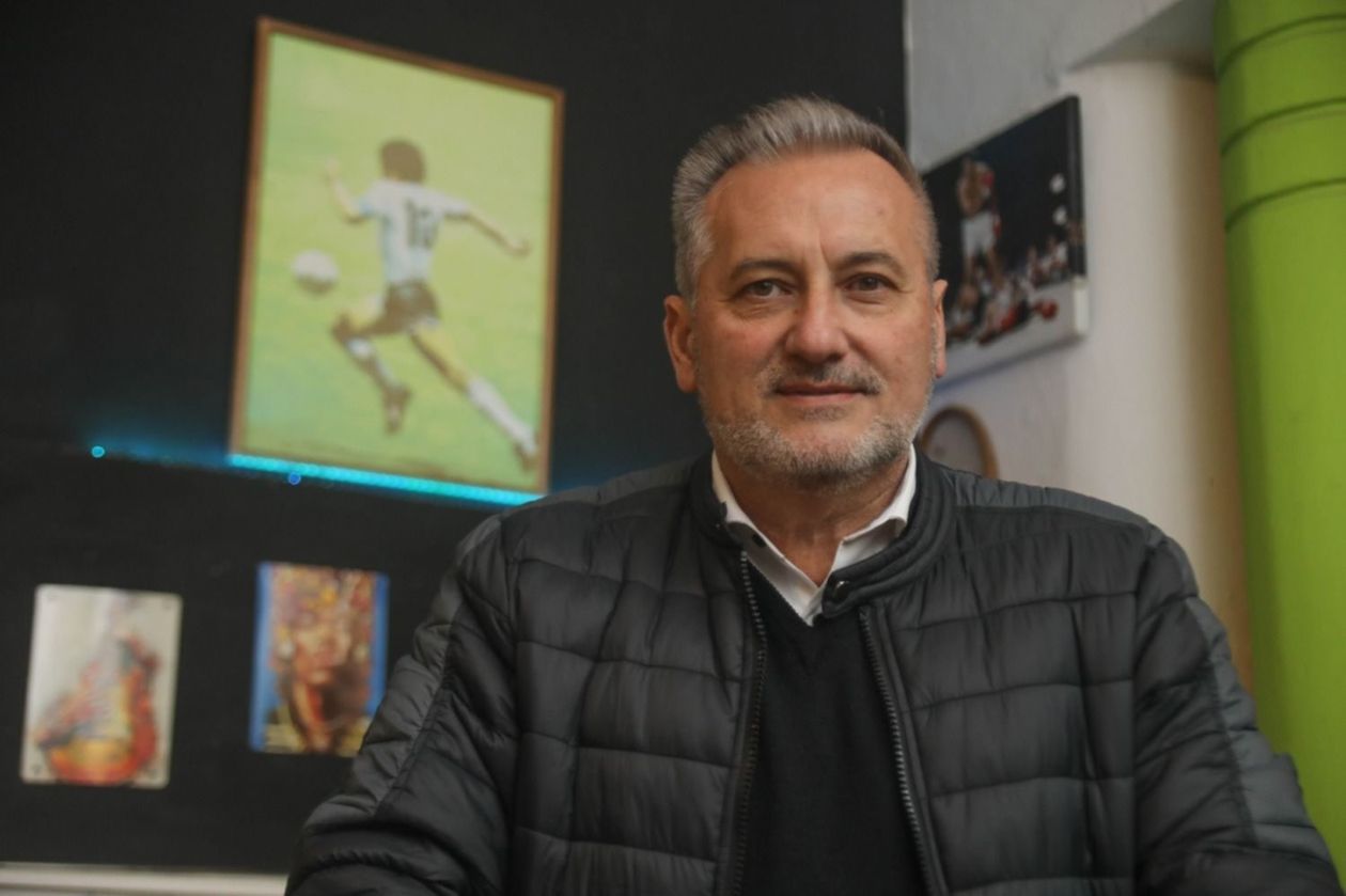 Marcelo Lewandowski, candidato a gobernador por el peronismo.