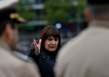 Patricia Bullrich, ministra de Seguridad.