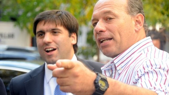 berni y bossio sonrieron para la foto mostrando que la formula conjunta esta bien encaminada