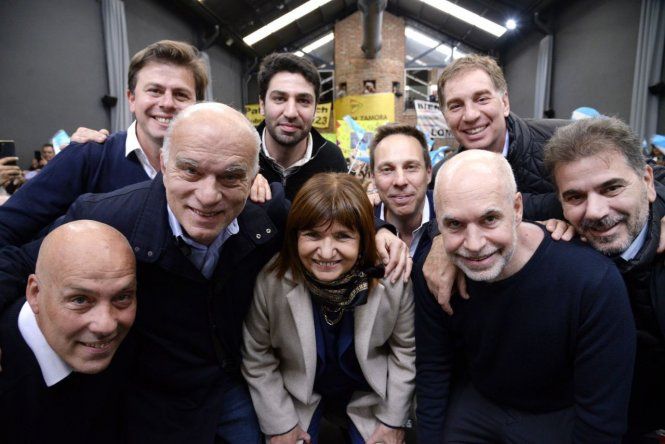 Bullrich y Larreta en Lomas de Zamora