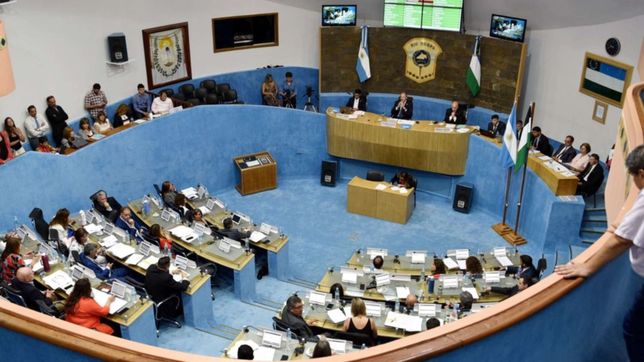 la paralisis legislativa genera un conflicto interbloque en rio negro