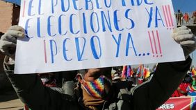 Desde Argentina, Morales pivotea un acuerdo para superar la crisis en Bolivia