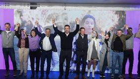 Con Bullrich, Cornejo festejó la victoria en las PASO de Mendoza