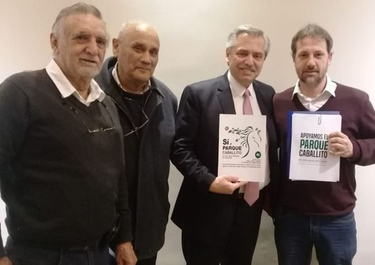 CABAllito de Troya: Fernández clava una bandera en su pago chico