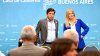 Axel Kicillof y Verónica Magario.