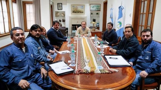 piap: gutierrez recibio a trabajadores