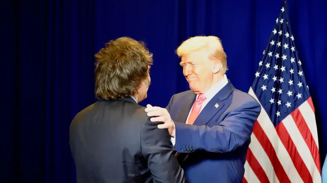 &nbsp;Donald Trump, el ganador del acuerdo con Javier Milei