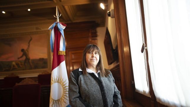 Eve Flores, presidenta de la Asociación de Mujeres Juezas de Argentina