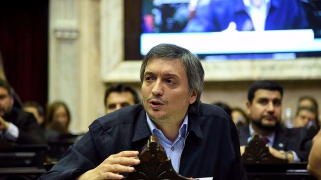 dieron de alta a maximo kirchner tras su internacion por colicos renales