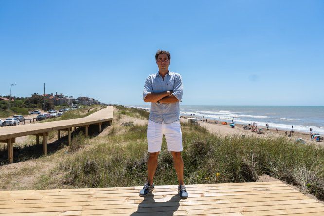 Juan Ibarguren, intendente de Pinamar.