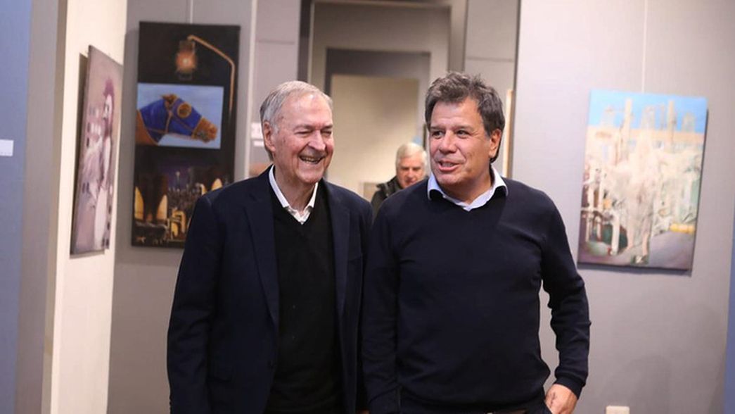 Juan Schiaretti y Facundo Manes.