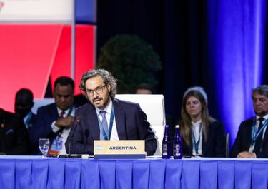 El que avisa: Cafiero rompió el hielo en LA con críticas a bloqueos y la OEA