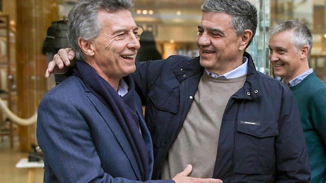 Mauricio Macri y Jorge Macri.