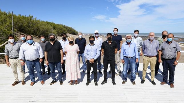 kicillof tira un salvavidas para calmar a los intendentes de la costa