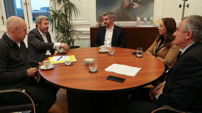 vidal y larreta frenan la negociacion con el resto de las provincias