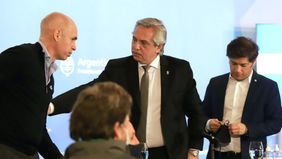Fernández y Larreta abortan el plan Kicillof y, por ahora, no hay fase 1