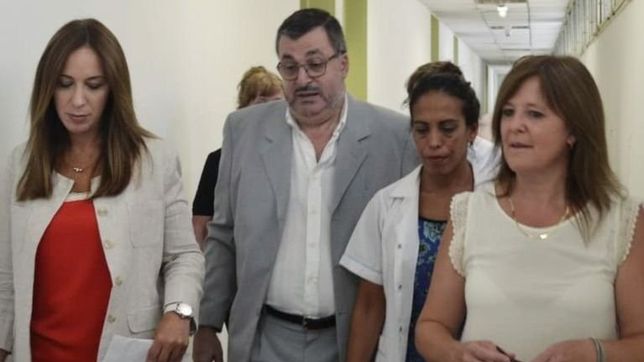 escracharon a vidal en un distrito del interior: estaba la suegra del intendente