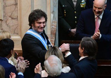 Javier Milei en el Congreso