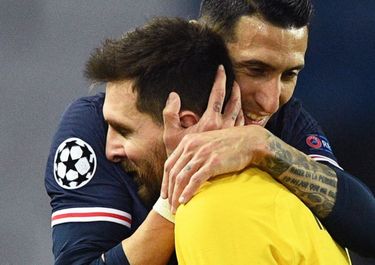 Messi, Di María y Maxi Rodríguez, así en la cancha como en los negocios