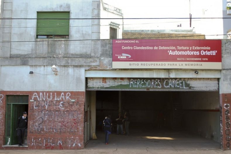 Centro clandestino de detención Automotores Orletti.