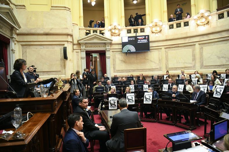 El bloque Unión por la Patria, clave en la oposición. 