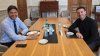 Maximiliano Pullaro y Rodrigo de Loredo almorzaron en la Casa Gris