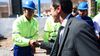 El gobernador de Jujuy, Carlos Sadir, recorrió obras de agua potable en la localidad de Tilcara, en la zona de la Quebrada de Humahuaca