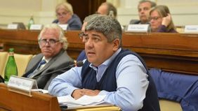 En el Vaticano, Pablo Moyano cargó contra “la derecha que gobierna Argentina”