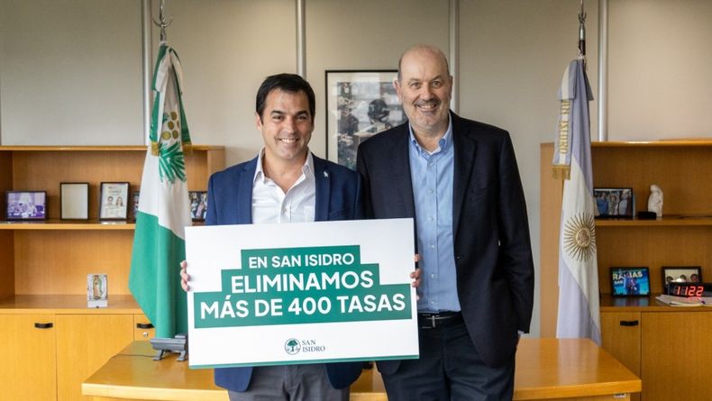 Ramón Lanús y Federico Sturzenegger.