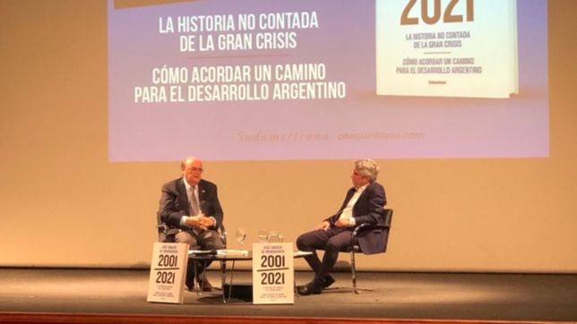 de mendiguren presento un libro sobre la crisis de 2001