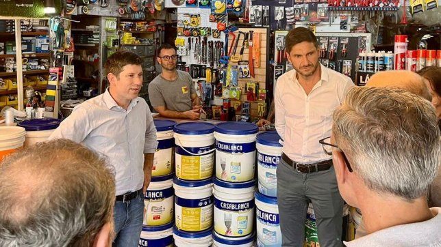 Pablo Domenichini y Maximiliano Pullaro.