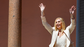 Karina Milei, presidenta de La Libertad Avanza.