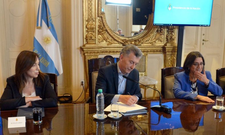 Pacto fiscal provincias Macri