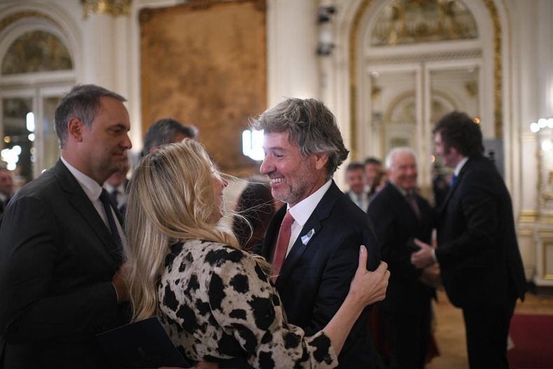 Karina Milei y Juan Bautista Mahiques
