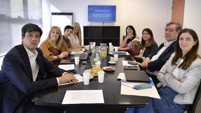 La primera reunión del comité de lucha contra la trata en la era Javier Milei.