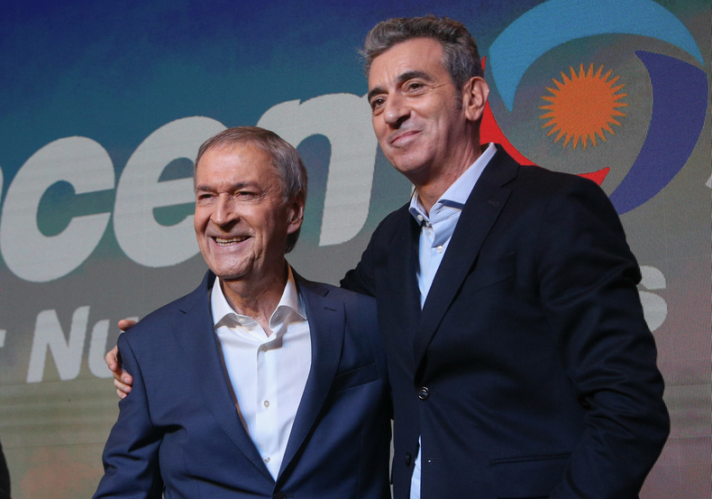 Florencio Randazzo y Juan Schiaretti