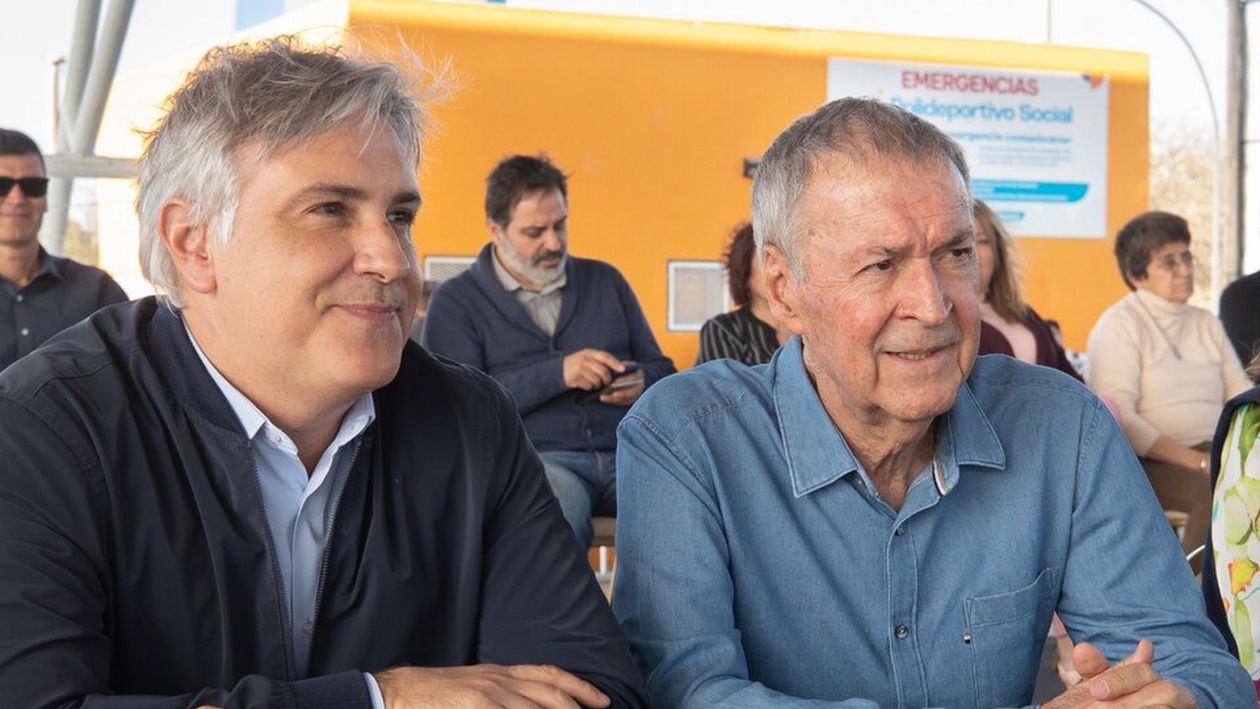 Martín Llaryora y Juan Schiaretti.&nbsp;