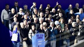 Axel Kicillof lanza el MDF en La Plata.