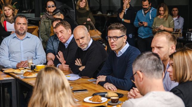 larreta encabeza una campana delivery para apuntalar a santilli