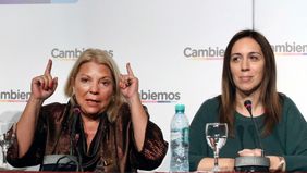 Vidal cruzó a Carrió por haber tratado de barrabrava a Ritondo