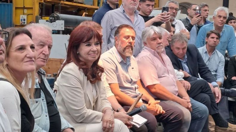 CFK visitó una de las pymes de Avellaneda