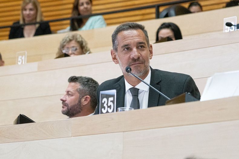 Miguel Siciliano, presidente del bloque Hacemos Unidos por Córdoba en la Legislatura.