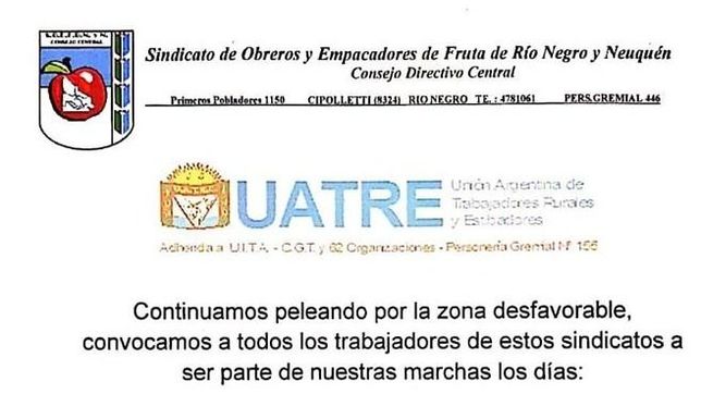 Letra P | Zona desfavorable