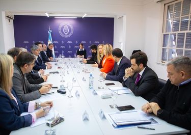 Karina Milei encabezó la primera reunión operativa por la visita de León XIV