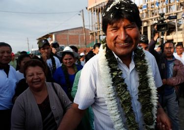 Evo Morales ganaba, pero no le alcanzaba para esquivar el ballotage