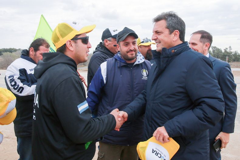 Sergio Massa durante su última visita a Córdoba, el pasado 25 de agosto.&nbsp;