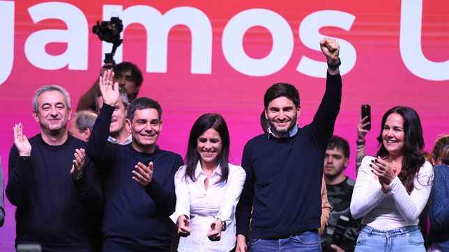Pablo Javkin, Damián Pullaro, Carolina Labayru, Maximiliano Pullaro y Anita Martinez.
