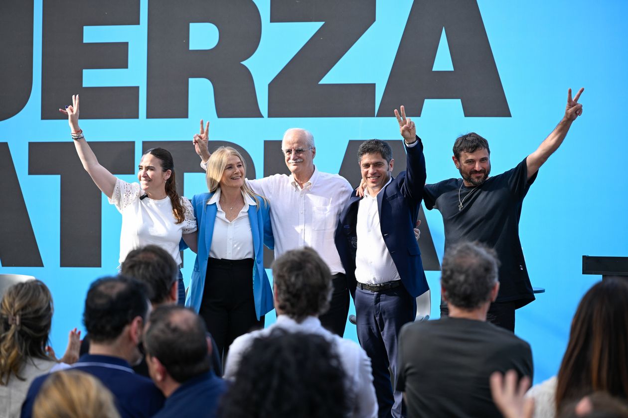 Todos menos Máximo kirchner, el cierre de Fuerza Patria en San Martín